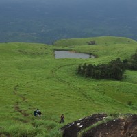 Past the heart shaped lake